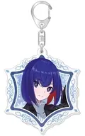 [新品] 谷置狸眼 描き下ろし ラメ入りアクリルキーホルダー 「TVアニメ 神椿市建設中。」