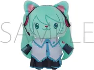 初音ミク withCATアイマスク付きぬいぐるみキーホルダー 「VOCALOID 初音ミクシリーズ」