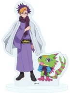 01.天馬トモロウ＆ゲッコーモン 冬和服ver.(描き下ろしイラスト) アクリルスタンド 「DIGIMON BEATBREAK」