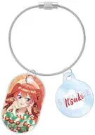 [新品] 中野五月 描き下ろし アロハシャツver. 2連ワイヤーアクリルキーホルダー 「五等分の花嫁＊」