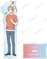 夏目貴志＆ニャンコ先生 描き下ろし シャボン玉ver. 特大アクリルスタンド 「夏目友人帳」