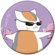 ニャンコ先生C 描き下ろしイラスト シャボン玉ver. 缶ミラー 「夏目友人帳」
