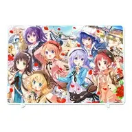 A.集合(7人) BIGアクリルボード 「ご注文はうさぎですか? BLOOM」