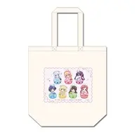 集合(マカロンver.) ぷちちょこ キャンバストートバッグ 「ご注文はうさぎですか? BLOOM」