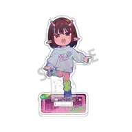 チハル 描き起こし第2弾 ホログラムミニアクリルスタンド 「銀河特急?ミルキー☆サブウェイ」