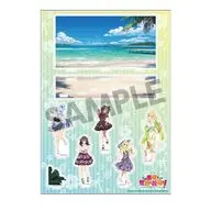 [新品] 集合 背景付き描き下ろしアクリルスタンド バカンス ver. 「この素晴らしい世界に祝福を!」