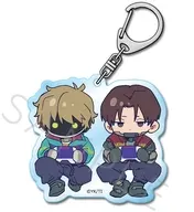TK.カート＆マックス アクリルキーホルダー(ちぽっけ) 「アニメ 銀河特急 ミルキー☆サブウェイ」