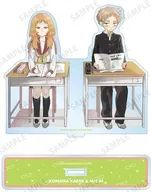 小村楓＆三重あい カラーイラスト BIGアクリルスタンド ver.F 「好きな子がめがねを忘れた」