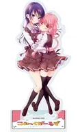 07.萌田薫子＆色川琉姫(公式イラスト) アクリルスタンド 「こみっくがーるず」