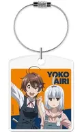 ヨーコ＆アイリ vol.1 アクリルキーリング 「終末ツーリング」
