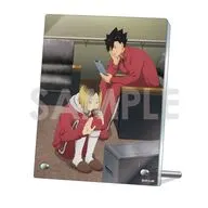 [新品] 5.黒尾鉄朗＆孤爪研磨 アクリルプレート ～決戦前夜!～ 「ハイキュー!!」