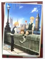 Flat Escardos & Svin Glascheit drawing A4 paper poster case "Blu-ray/DVD The Case Files of Lord El-Melloi II - Magan collection train Grace note - Complete production limited edition" Purchase benefits