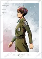 [New] A3 matte-processed poster Ellen Jaeger painted with a winter walk ver. "Attack on Titan"