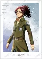 [New] A3 Matte Finish Poster Zoë Hange Drawing Winter Walk Ver. "Attack on Titan"