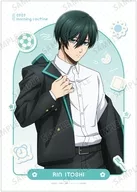 A3 Matte Finish Poster : Rin Itoshi Painted Morning Routine Ver. A3 Matte Finish Poster "Blue Lock"
