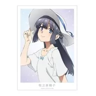 A3マット加工ポスター 牧之原翔子 「青春ブタ野郎はサンタクロースの夢を見ない」