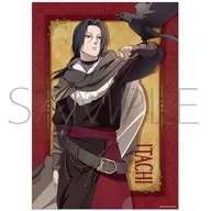 A3クリアポスター うちはイタチ  忍伝冒険譚 「NARUTO-ナルト- 疾風伝」