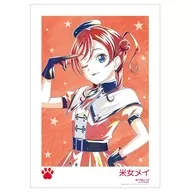A3マット加工ポスター 米女メイ 描き下ろし スーパースター!!ver. Ani-Art 「ラブライブ!スーパースター!!」