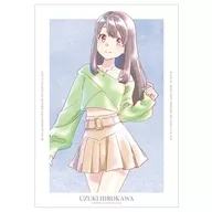 A3マット加工ポスター 広川卯月 Ani-Art aqua label 「青春ブタ野郎はサンタクロースの夢を見ない」