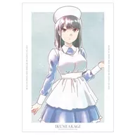 A3マット加工ポスター 赤城郁実 Ani-Art aqua label 「青春ブタ野郎はサンタクロースの夢を見ない」