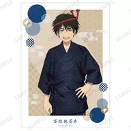 [新品] A3マット加工ポスター 百暗桃弓木 描き下ろし お祭りver. 「TVアニメ 出禁のモグラ」