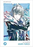 [新品] Ani-Art 第2弾 A3マット加工ポスター アダム=ユーリエフ 「#コンパス 戦闘摂理解析システム」