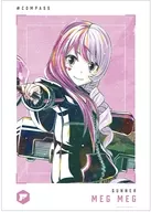 [新品] Ani-Art 第2弾 A3マット加工ポスター メグメグ 「#コンパス 戦闘摂理解析システム」