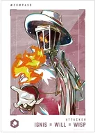 [新品] Ani-Art 第2弾 A3マット加工ポスター イグニス=ウィル=ウィスプ 「#コンパス 戦闘摂理解析システム」