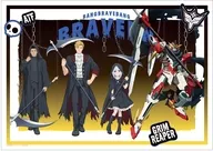 A3マット加工ポスター 集合 描き下ろし 死神ver. 「オリジナルTVアニメ 勇気爆発バーンブレイバーン」