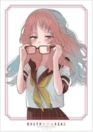 A3マット加工ポスター ver.B 三重あい 「好きな子がめがねを忘れた」