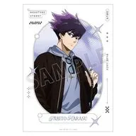 A3マット加工ポスター 烏旅人 描き下ろし モノトーンストリートファッションver. 「TVアニメ ブルーロック」