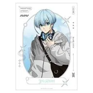A3マット加工ポスター 氷織羊 描き下ろし モノトーンストリートファッションver. 「TVアニメ ブルーロック」
