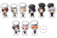 [Box] Acrylic Puchi-Stand idol Master SideM14. Chef ver. Mini Character Illustration