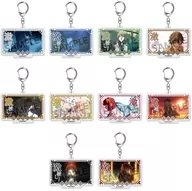 [Box] BUNGO STRAY DOGS Trading Geki-Kira Acrylic Key Holder Big Size Ver. vol. 2