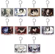 [Box] BUNGO STRAY DOGS Trading Geki-Kira Acrylic Key Holder Big Size Ver. Vol. 3