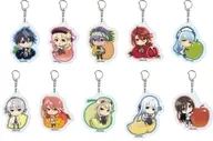 [BOX] Journey of the Legend of Heroes -Farewell. O Zemuria - Acrylic Key Holder 01. Mini Character Illustration