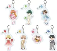 [Box] Acrylic Key Holder with Saint Tail Parts 01. Rose Ver. (Graphic Art Illustration)