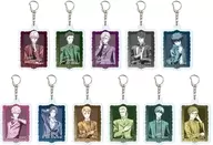 [BOX] Yukoku no Moriarty Acrylic Key Holder 05. Graph Art Sketch Illustration