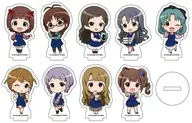 [BOX] Acrílico Puchi Stand Idol japonés Master MILLION LIVE! 02. Delantal ver. Mini Character Illustration