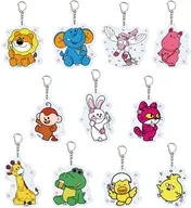 【BOX】たべっ子どうぶつ THE MOVIE アクリルキーホルダー 02.描き起こしイラスト