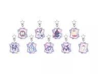 【BOX】遊☆戯☆王デュエルモンスターズGX×サンリオキャラクターズ 星型ナスカンアクリルキーホルダー 01.コラボイラスト