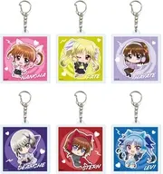 【BOX】魔法少女リリカルなのはシリーズ アクリルキーホルダー 12.ミニキャライラスト