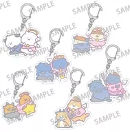 【BOX】お文具といっしょ トレーディングアクリルキーホルダー てんしとあくま
