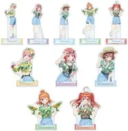 【BOX】五等分の花嫁＊ 描き下ろし アロハシャツver. トレーディングアクリルスタンド