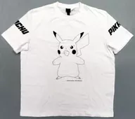 ピカチュウ(焦り) Tシャツ ホワイト Lサイズ 「ポケットモンスター×H＆M」