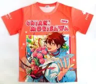 12.守沢千秋 フルグラフィックTシャツvol.2 オレンジ フリーサイズ 「あんさんぶるスターズ!」