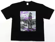 真島吾朗(キャプテン真島) ポートレートフォトTシャツ ブラック Lサイズ 「龍が如く8外伝 Pirates in Hawaii」