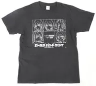 トゲナシトゲアリ Tシャツ ブラック Lサイズ 「JR東海×ガールズバンドクライ Vol.2×GiGO」