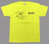 大坪由佳 直筆サイン入りTシャツ イエロー Mサイズ 「春のラジ館まつり2012」