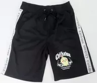 うさぎ(炎) ハーフパンツ ブラック Lサイズ 「ちいかわ なんか小さくてかわいいやつ×アベイル」